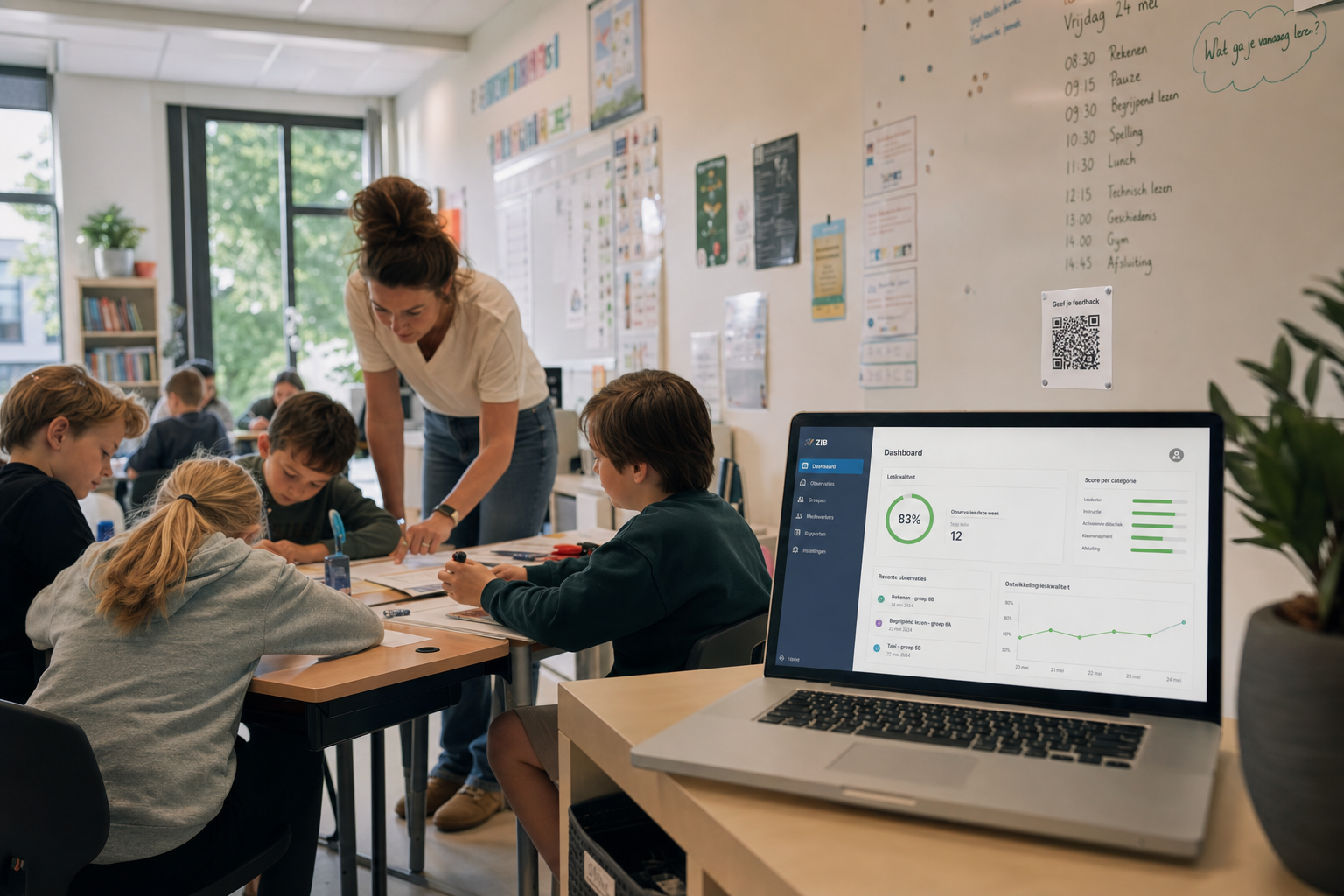 Kwaliteitssysteem onderwijs zonder administratieve lasten