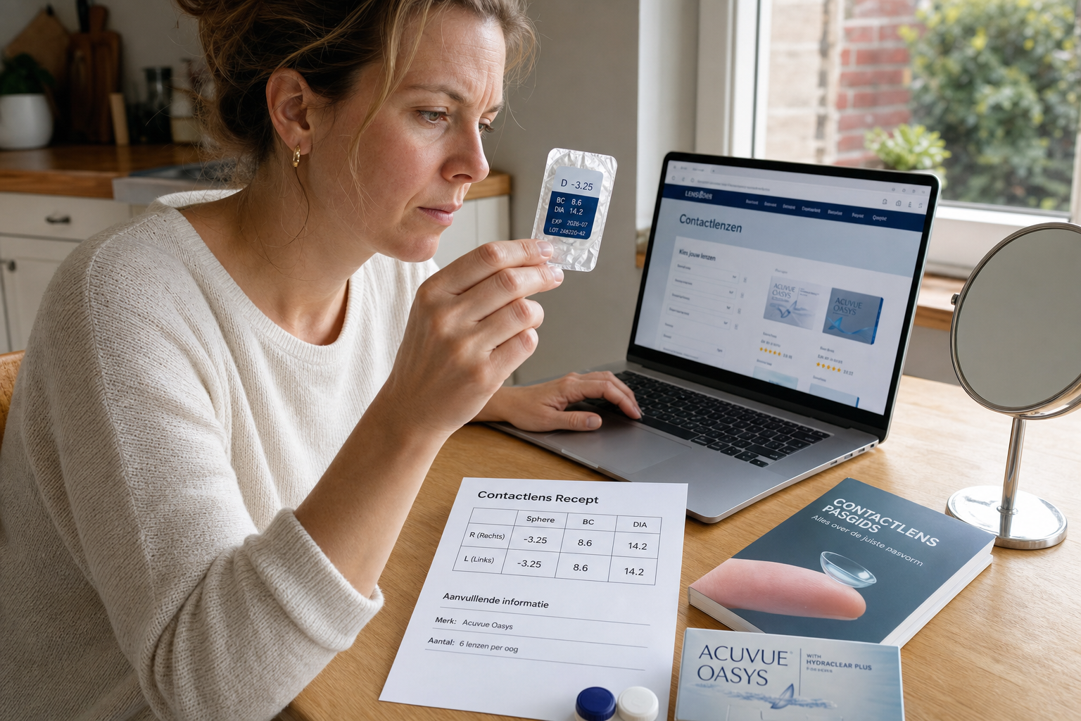 Online contactlenzen bestellen