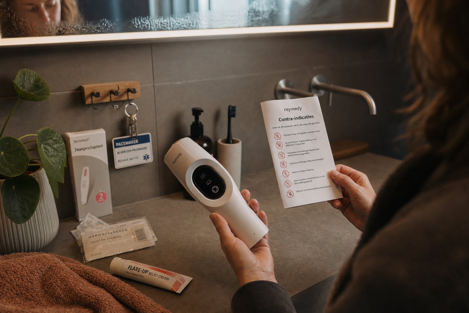 Raymedy behandeling voorzorgsmaatregelen