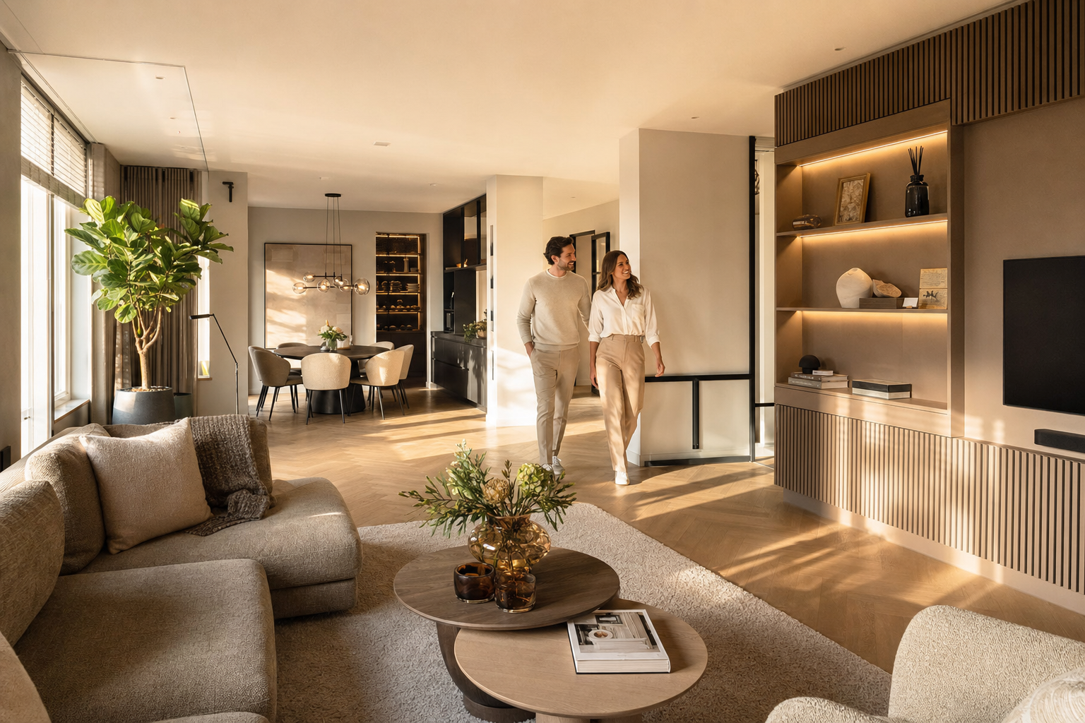Interieurontwerp na oplevering