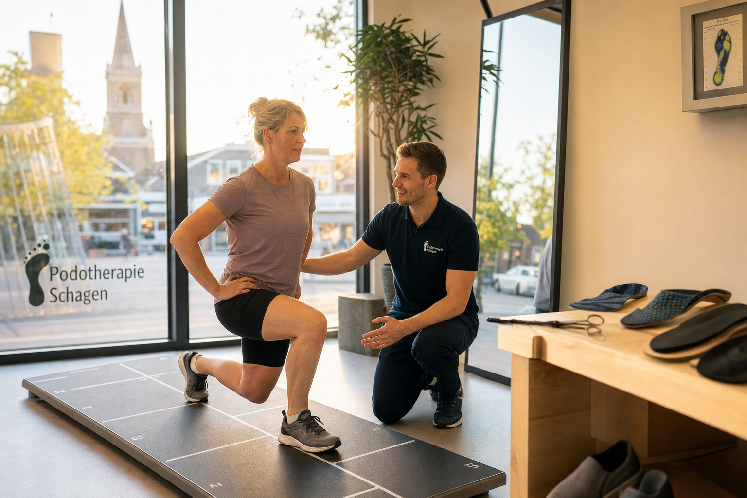 Podotherapeutische behandelingen voor voet- en knieklachten