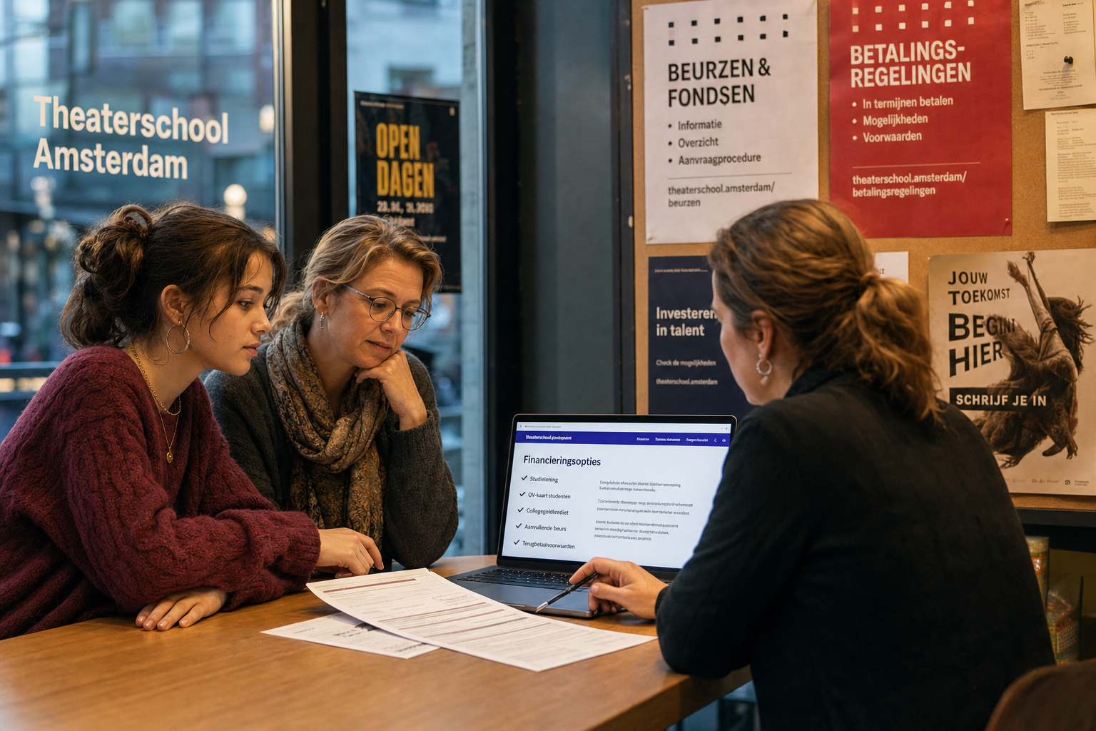 Kosten en financiering theaterschool