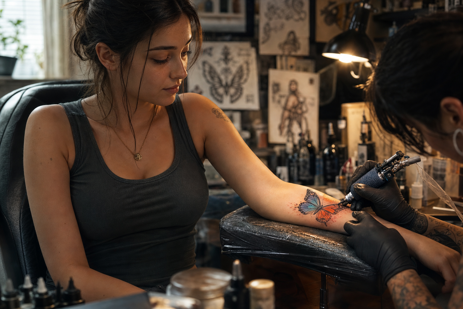Tattoo met vlinder betekenis