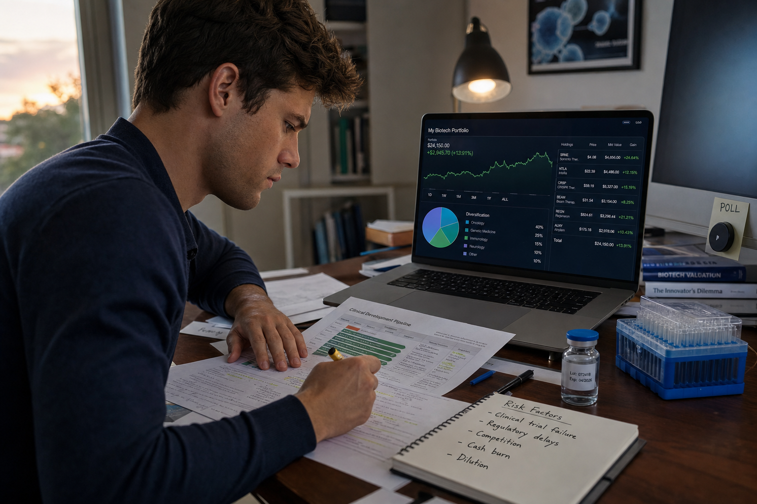 Biotech investment risico-rendement analyse