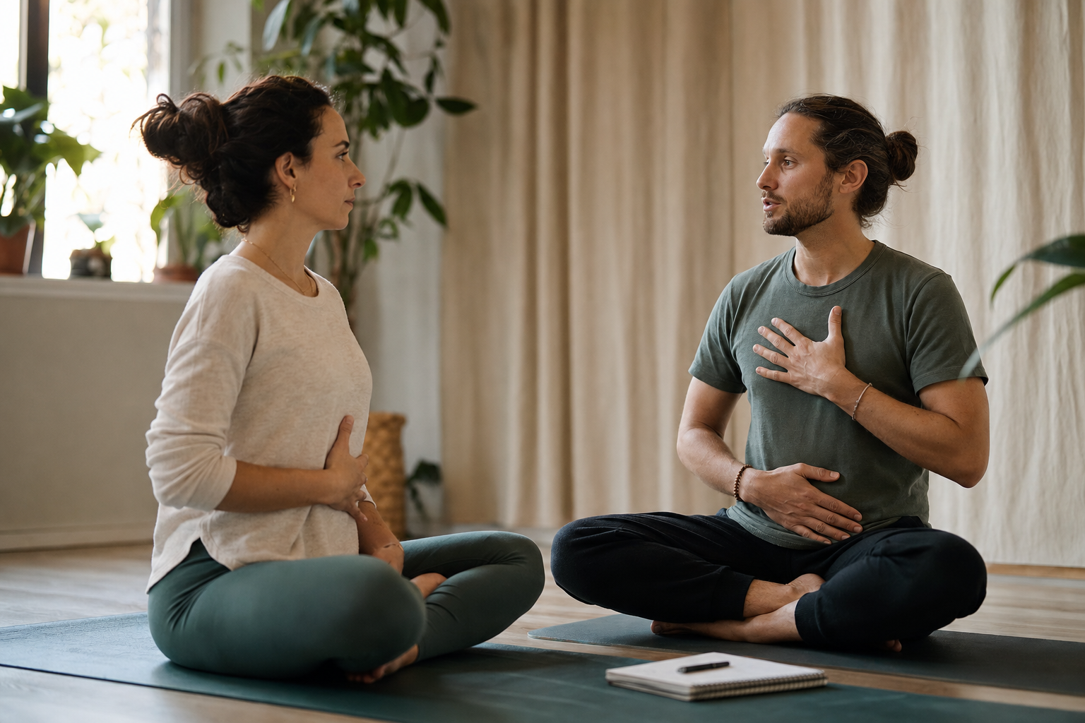 Verschil tussen ademcoaching en mindfulness