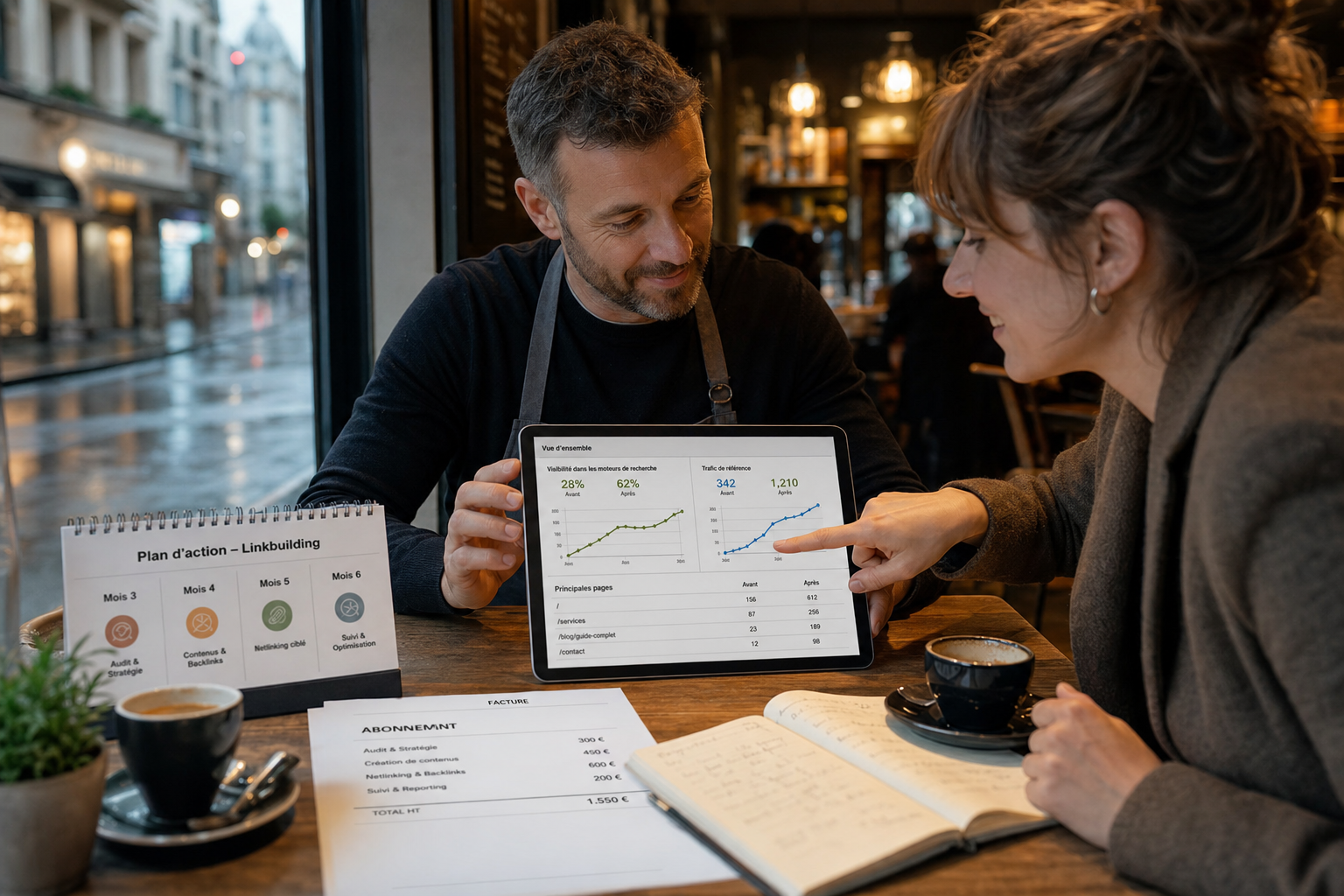 SEO groei linkbuilding abonnement