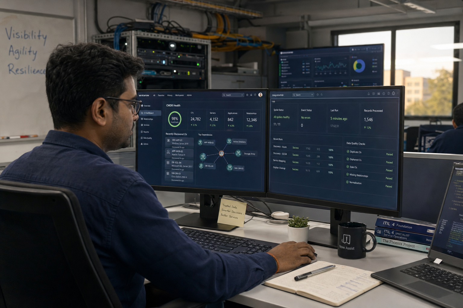 CMDB management en automatische discovery