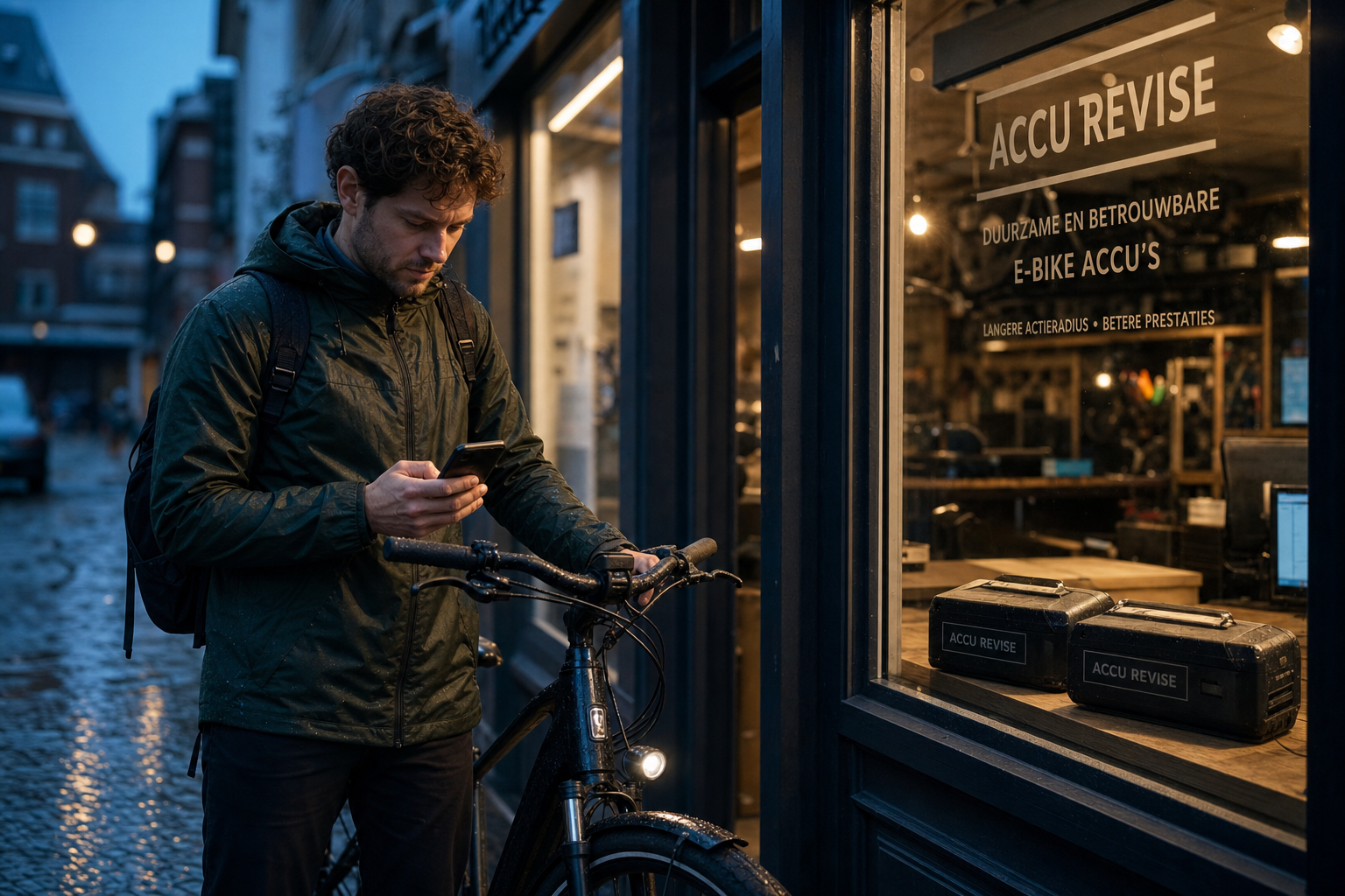 Vergelijken van fietsaccu revisie aanbieders