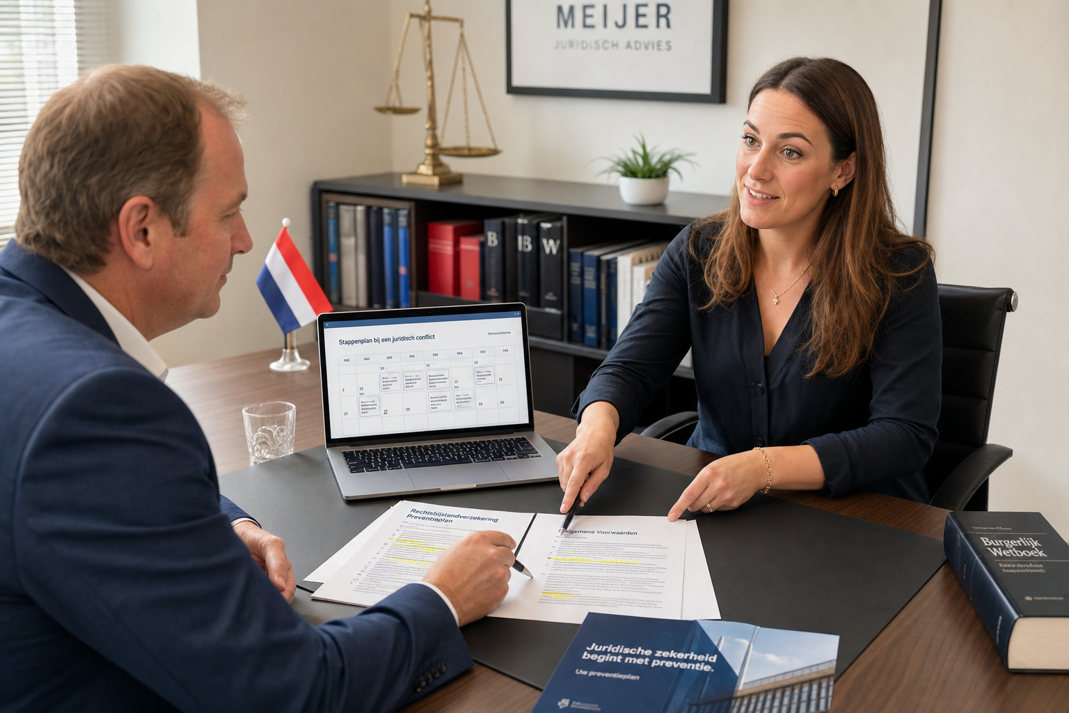 Juridische conflicten voorkomen met rechtsbijstand