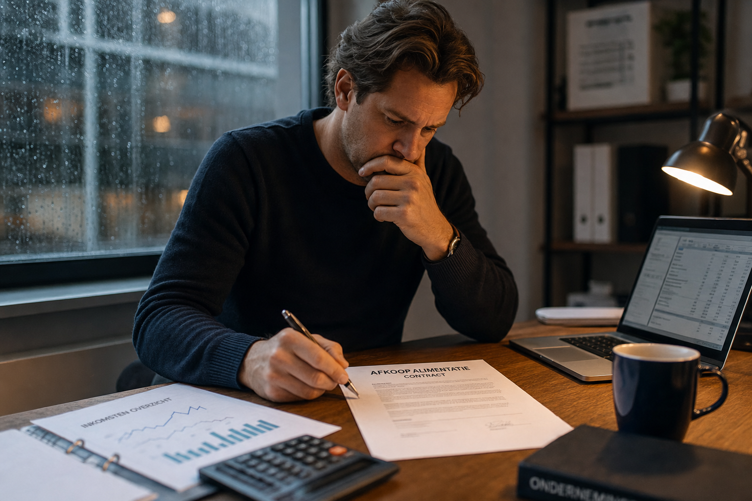 Alimentatie afkopen bij wisselend inkomen