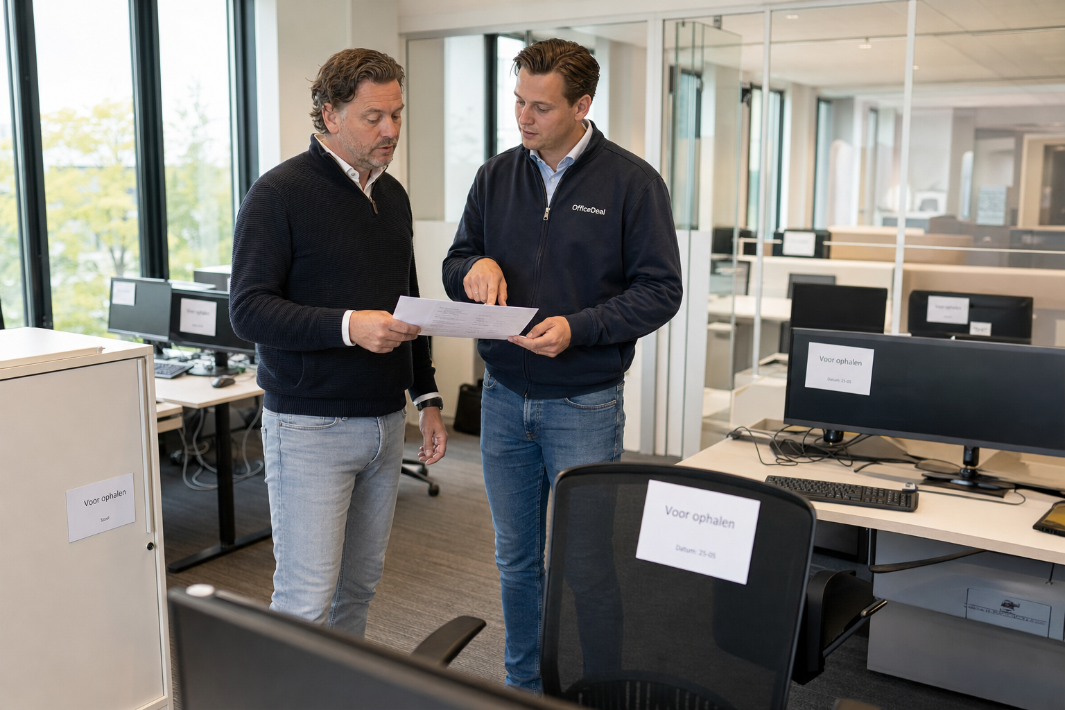 Betrouwbare opkoper kantoorinventaris
