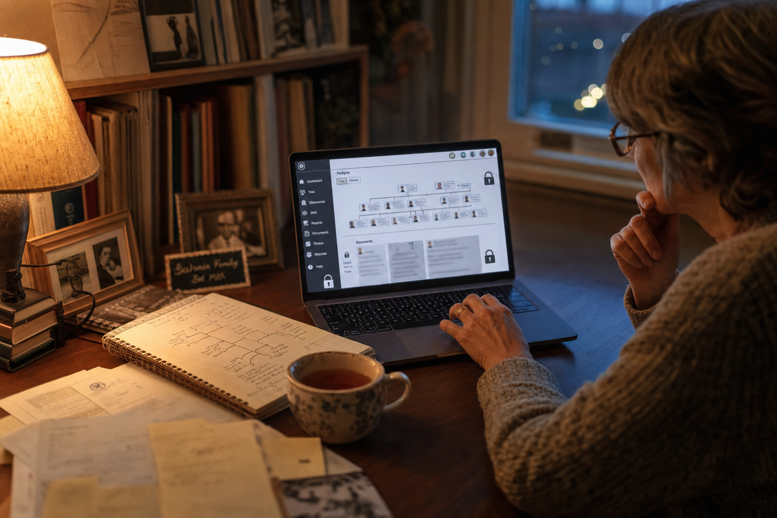 Online familie zoeken privacy