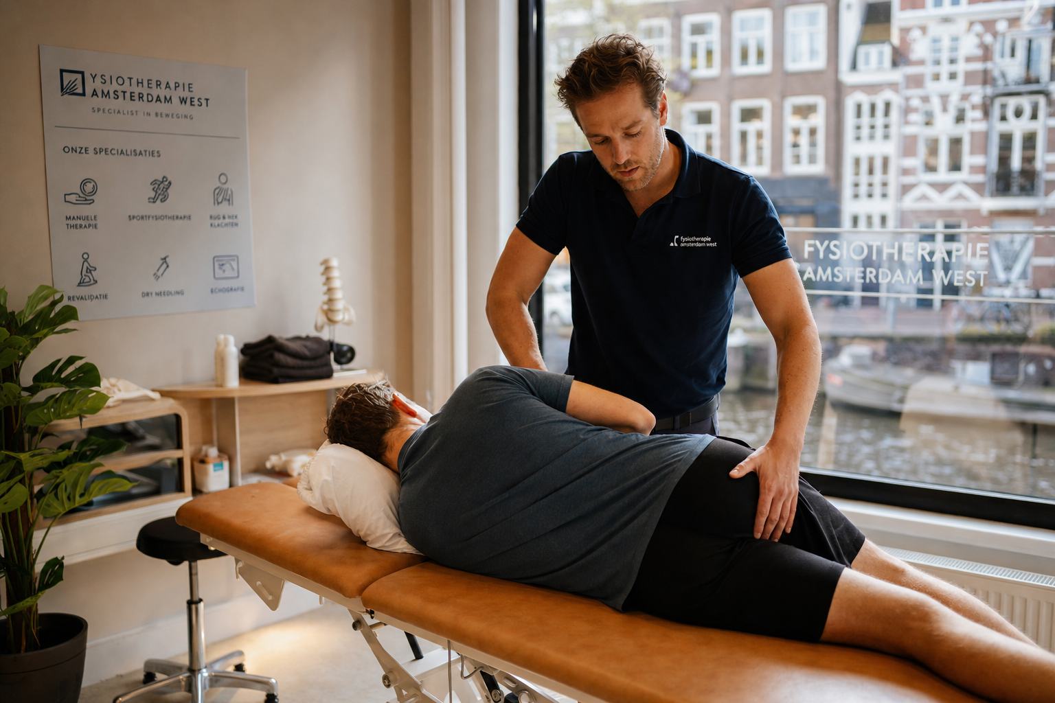 Fysiotherapie behandeling in Amsterdam West