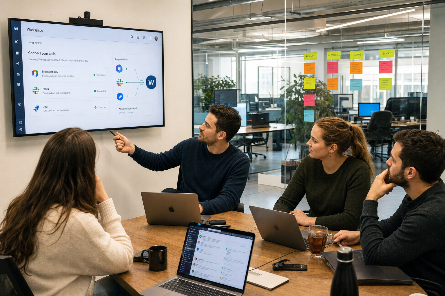 Worxspace integratie met bestaande tools