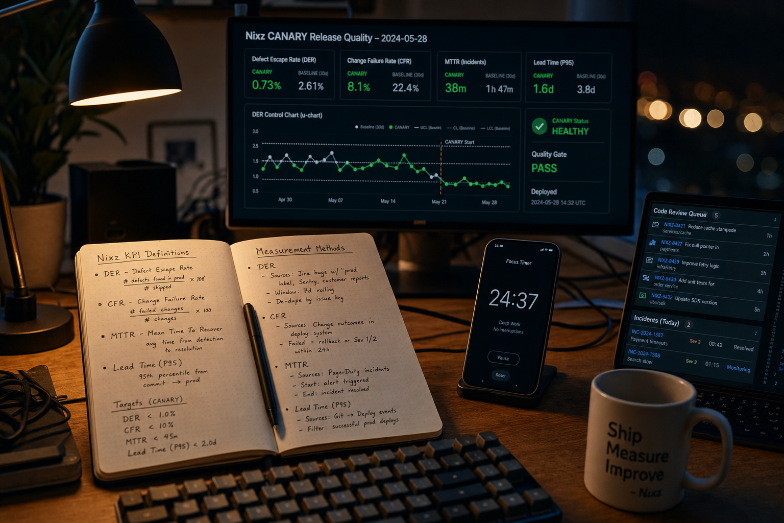 Kwaliteitsmetrics voor software development