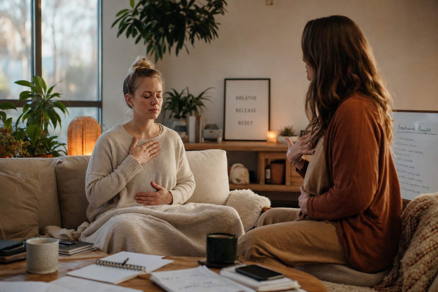Ademcoach bij stress en burn-out
